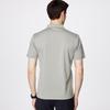FIRS Men's Acetate & Silk Blend Striped Polo Shirt