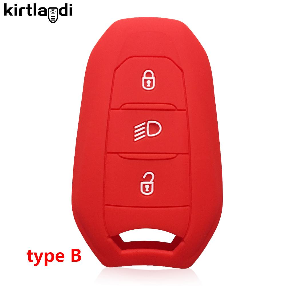 For Fiat Scudo for Opel Combo for Peugeot Rifter 2020 207 208 307 308 407 408 5008 308SW 2008 for Citroen C4 Key Cover Case Skin