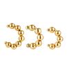 New Arrival Multicolor CZ Crystal Ear Cuff Stackable C Shaped Ear Clips No Pierced Cartilage Earring for Women Earcuffs