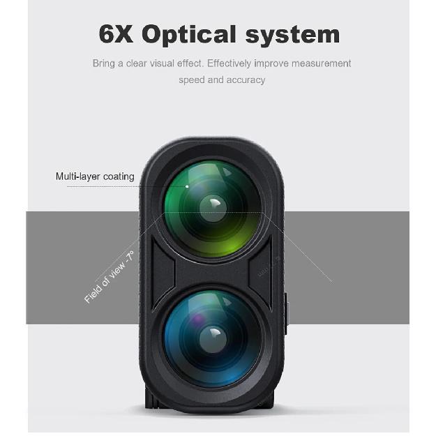 1500M Laser Rangefinder Telescope HD Image High Precision Measuring Electronic Ruler Monoculars for Golf Outdoors Hunting