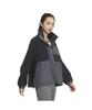 Adidas KTX54 Carbon Fleece Warding Loose Fit Boa Full Jacket Women's Zip-Up (JG8223)