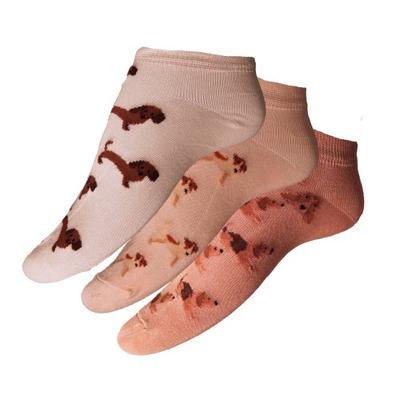 Simply Essentials Womens/Ladies Bamboo Trainer Socks (Pack Of 3)