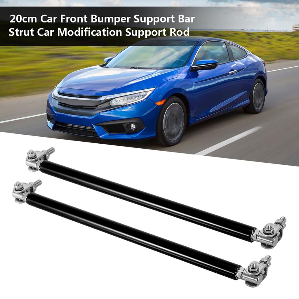 1 Pair 20cm Car Front Bumper Support Bar Strut Car Modification Support Rod(Red)