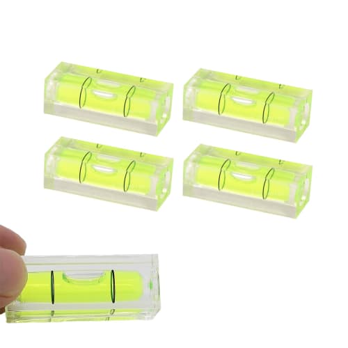 LUYING Mini Level, Portable, Compact Measuring Tool, Bubble Detector, for Construction Sites, Carpentry, Civil Engineering, Plumbing, Bubble Layout, a