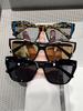 3pcs Retro Eyebrow Frame Fashion Glasses Unisex Suitable for Daily Wear Driving Street Photography