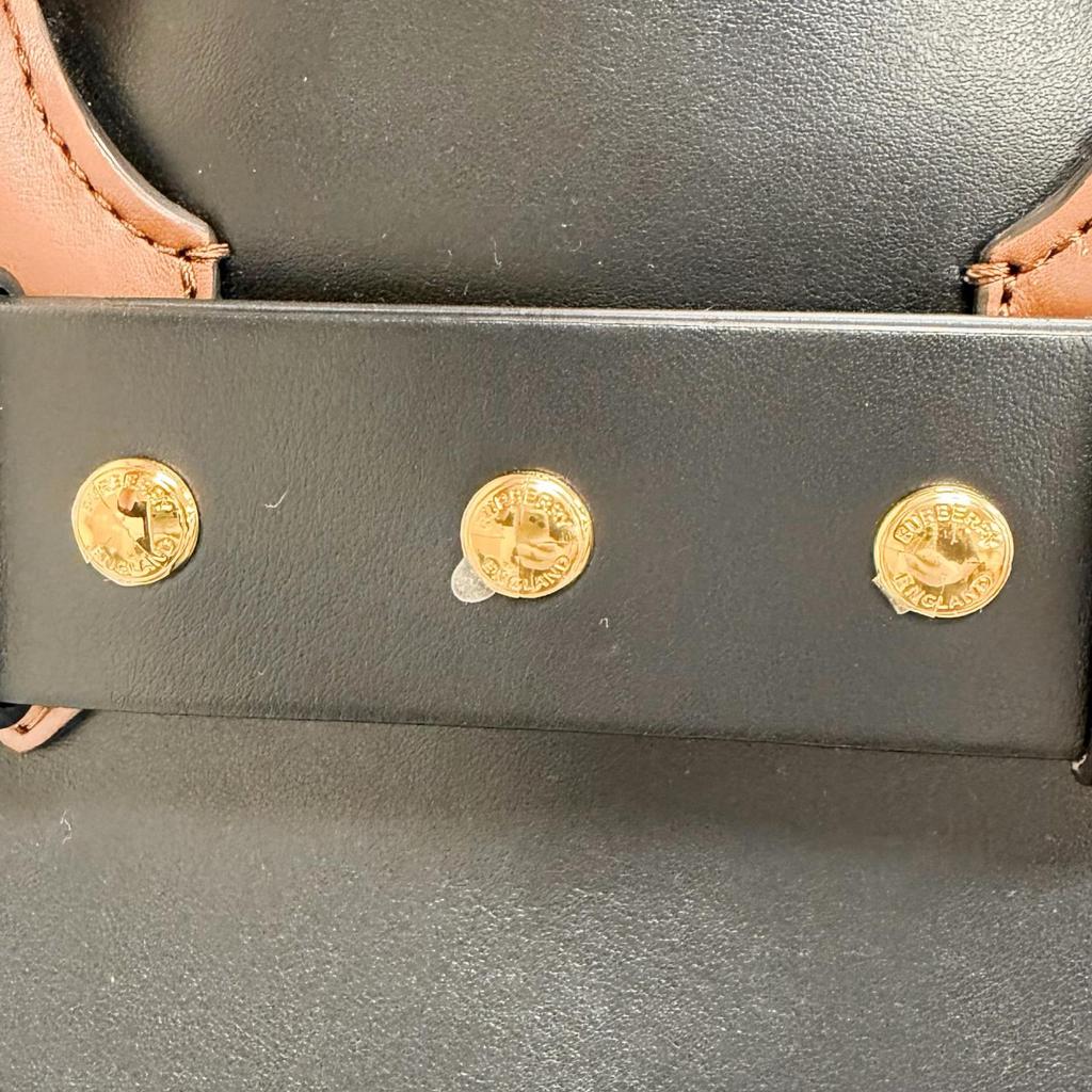 Great BURBERRY Belt bag, small (SM) 2-Way Leather Tote Bag/Shoulder Bag 8021279 Used