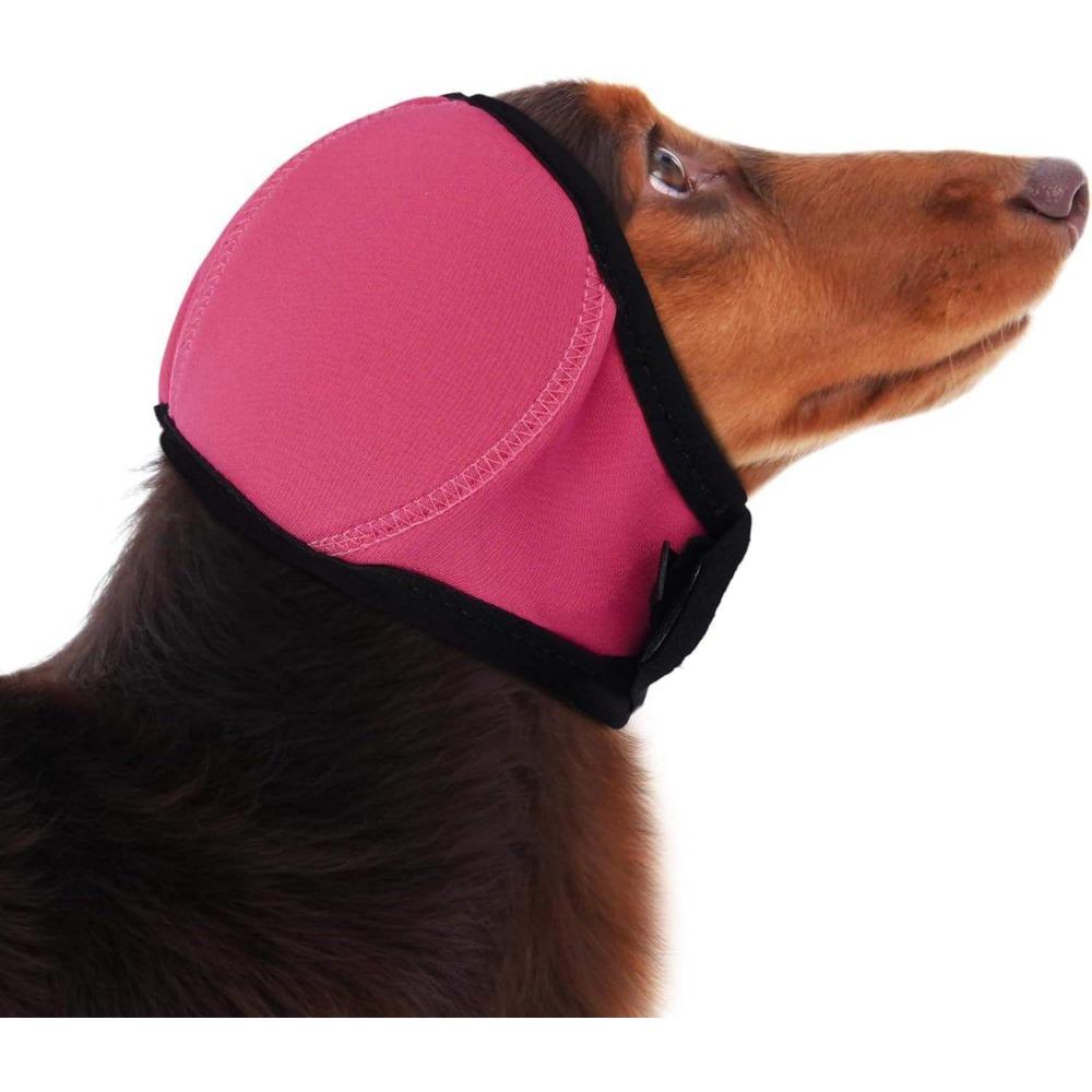 

Adhesive dog earmuffs are suitable for noise and bathroom swimming, waterproof protection, elastic earmuff YYH2512241 S code розы красного