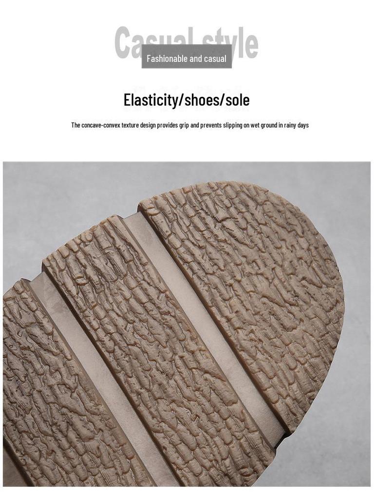 Men's 2024 Anti-Slip Soft Sole British Style Leather High-Top Boots, Work Boots, Martin Boots, Plus Velvet for Autumn and Winter.