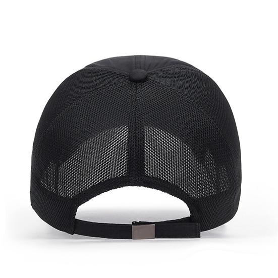 Baseball Hat Breathable Adjustable Extended Brim Anti-UV Embroidery Design Summer Outdoor Fishing Baseball Sport Visor Hat Outdoor Supply