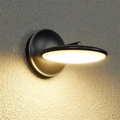 12W Wasserdichte Einstellbare LED Wand Lampen Outdoor Aluminium Garten Wand Leuchte Terrasse Front Tür Eingangsbereich Außenwand Lampen