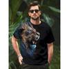 3D animal T-shirt short sleeved T-shirt