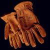 Retro Motorcycle Gloves Frosted First-layer Cowhide Men's and Women's Motorcycle Wear-resistant Warm Camping Gloves