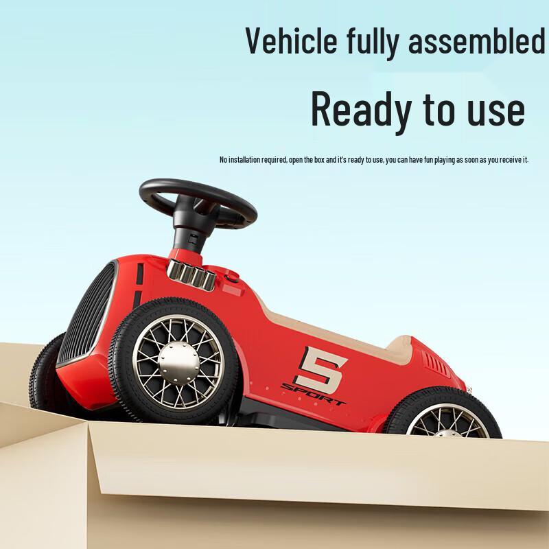 Airud Children's 4-Wheel Electric Ride-On Car (CN Version)