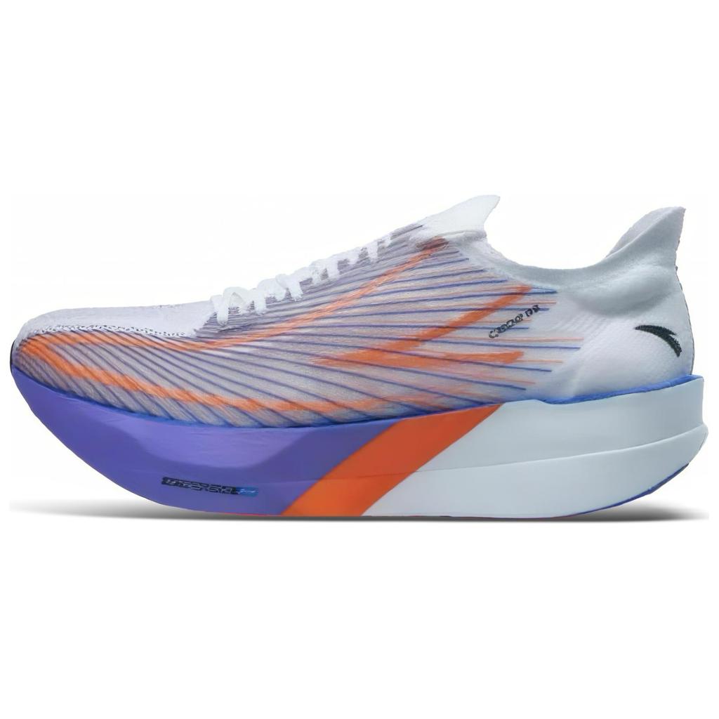 New Anta C202 G9 Low-Top Running Shoes Women's Purple Orange White 122515573-3