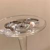 Gentle pearl stacking ring cold wind index finger ring light luxury design ring