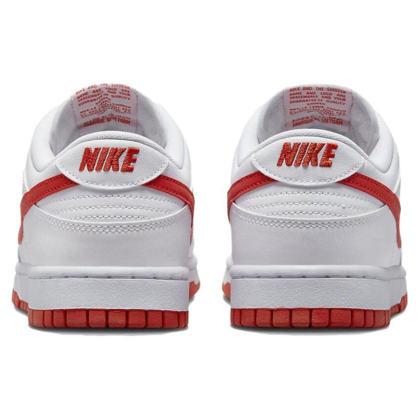 Nové Nike Dunk Low Retro Bílé Pikantní Červené DV0831-103