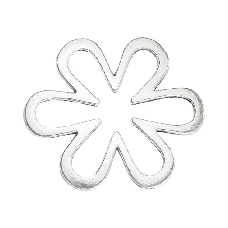 Elegant Irregular Flower Choker Necklace for Women Hollow Out Flower Beads
