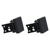 2 Pieces Dust Cover Hinges Replacement Convenient Easy Installation To Use