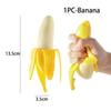 Brinquedos Fruta Squishy Morango Realista Pitaya Pêssego Durian Manga Bola de Apertar Macia Fidget Alívio do Estresse para Adultos Crianças