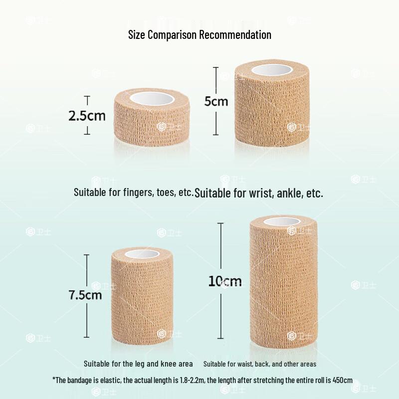 Self-Adhesive Elastic Medical Bandage