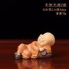 1pc Monk Figurines Car Decoration Crafts,Home Decor Kungfu Monks Figure Car Ornament Buddha Boy Accessories Figurines Tea Pet
