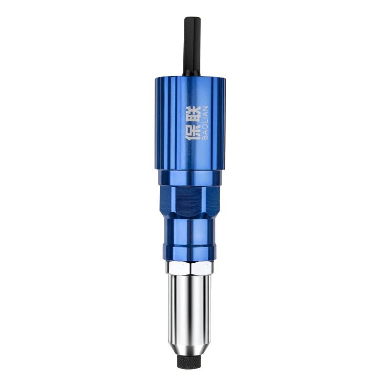 Riveting Machine Electric Rivet Gun Pull Rivet Core Conversion Head Electric Rivet Gun Adapter Insert Nut Pull Rivet Tool