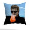 Albert Wesker Pillow Case Anti-dustmite Pillowcase Invisible zipper silky short plush Sofa cushion cover
