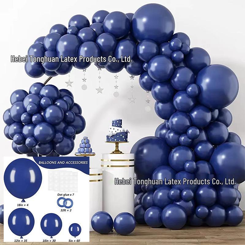 Conjunto de Balões Macarons Matte e Metálicos para Decorações de Festa de Aniversário Multicena