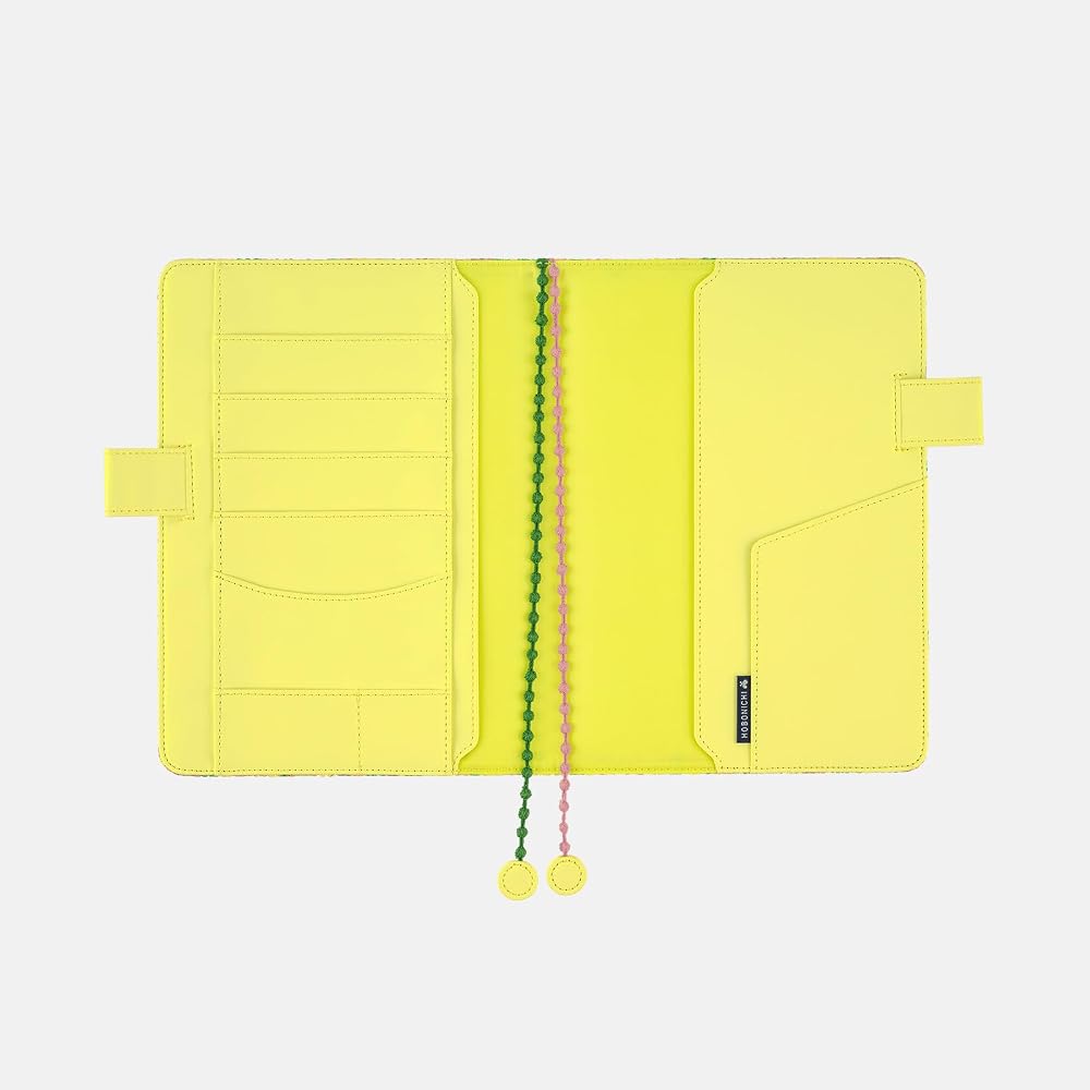 Hobonichi Notebook Cousin (A5) Notebook Cover Mina Perhonen/Skyful (yellow)