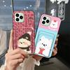 Card Slot Waterproof Phone Case For Oukitel C21 Pro Back Cover Soft Case Anti-dust Full Wrap Cover Protective Card Bag