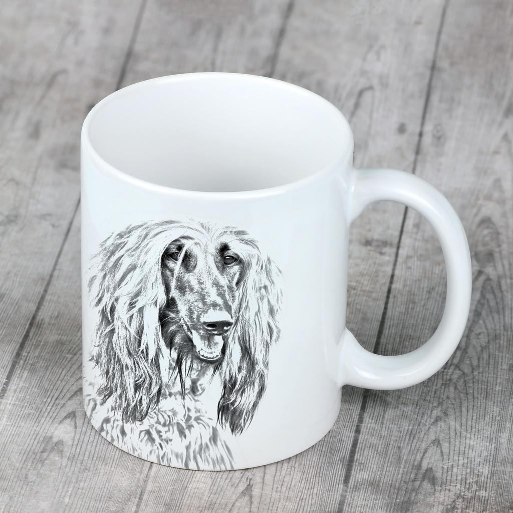 Afghan Hound, Tazi - Cup with a Dog, Cute Cup with Graphics, a Gift with Your Photo from the Art-Dog Brand