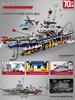 2026 Aircraft Carrier Building Block Puzzle, 8-Piece Toy for Boys, Ages 6+, Perfect 10-Year New Year Gift