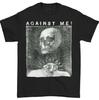 Maglietta Unisex Nera in Cotone di Tutte le Taglie con Copertina Album Band Against Me