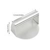 Burger Press Stainless Steel Non-stick Hamburger Maker Anti-corrosion Patty Making Gadgets Squeeze Grease Grilling Utensil