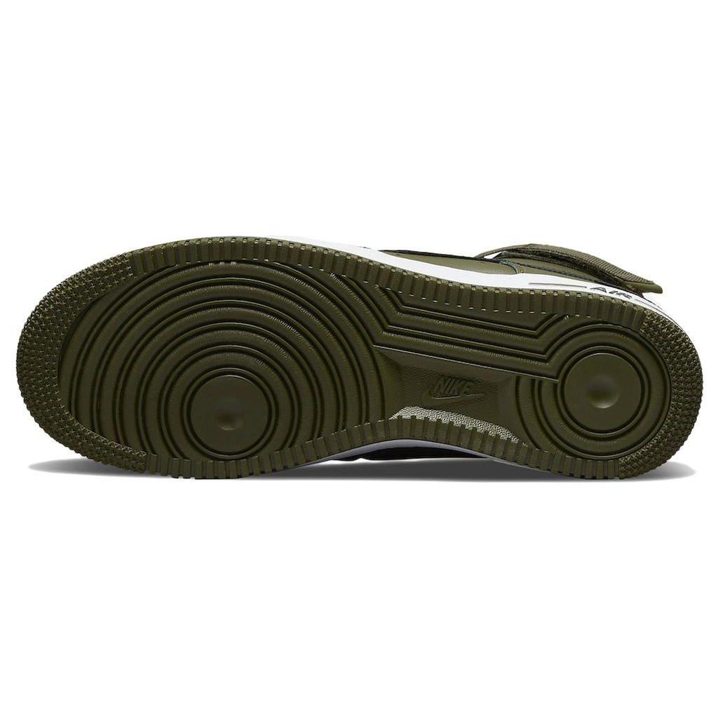 Nike Air Force 1 High 07 LV8 Hoops Pack - Rough Green Men Sneakers Black Total-Orange DH7453-300