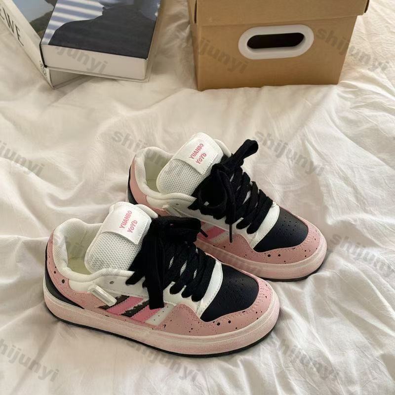 Fashion Women's Casual Shoes 2025 Spring Autumn Fashion Cross Tied Flat Sneakers Comfortable Height Increase Non Slip Vulcanized Shoes