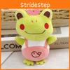 Adorable Plush Frog Toy Backpack Keychain Cute 12cm Animal Cartoon Accessory