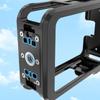 ABS Protective Frame Cold Shoe Mount 1/4 Screw Base Rabbit Cage Quick Release Housing Shell for DJI Osmo 360