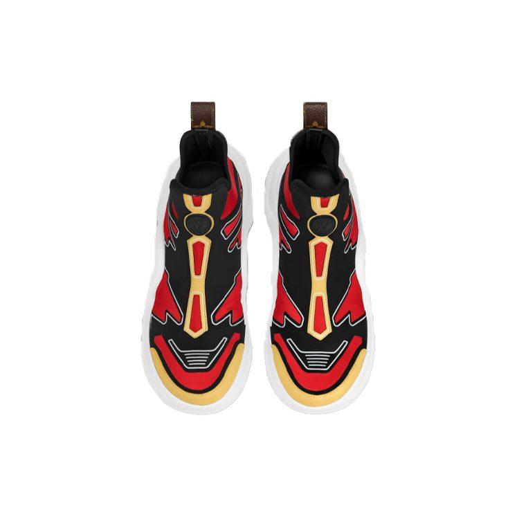 LOUIS VUITTON Archlight Ankle Sneakers 'Red Yellow Black' Women's 1A7TWC