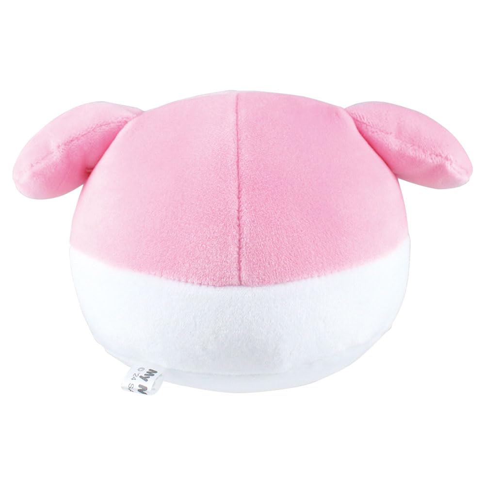 Tees Factory Sanrio Characters Mottsumi Plush My 130mm H x 150mm W x 90mm D Toy, Melody, (SR-5529223MM)
