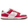 Nike Dunk Low Premium Bacon Women Sneakers Red Sport-Red Sheen FB7910-600
