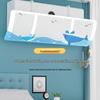 Universal Wall-Mounted Telescopic Windshield for Air Conditioners