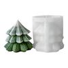 Christmas Tree Silicone Mold Handmade Aroma Candle Soap Resin Polymer Clay Mold Reusable DIY Holiday Craft Supplies