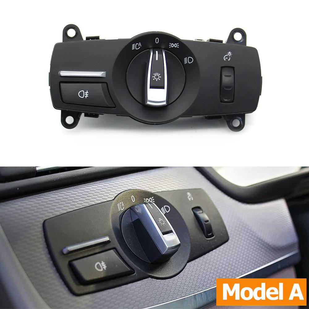 Car Front Head Lamp Headlight Switch Assembly For BMW 5 6 7 Series X3 X4 F10 F11 F07 F06 F01 F25 F26 61319192744 61319192746