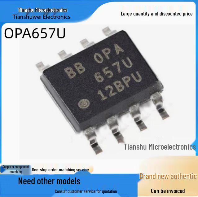 

OPA657U Op-Amp Chip, SOIC-8 Package, Original Stock Available for Purchase