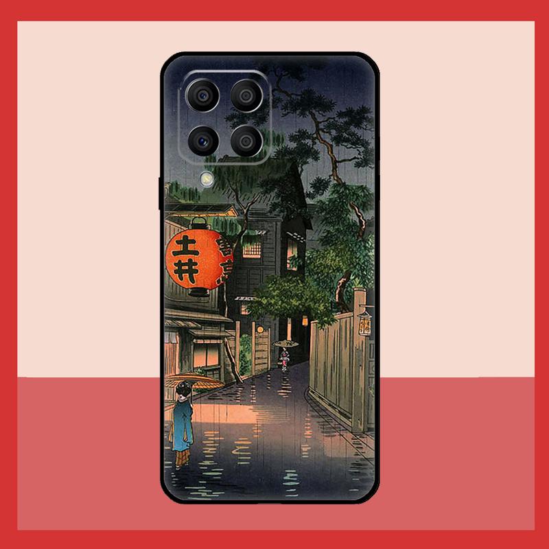 Japanese Ukiyoe Case For Samsung Galaxy M56 M12 M06 M32 M52 M35 M55 M15 M11 M13 M14 M16 M36 M31 M53 M34 M54