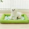 New S-XL Summer Cooling Pet Dog Mat Ice Pad Dog Sleeping Square Mats for Dogs Cats Pet Kennel Top Quality Cool Cold Silk Dog Bed