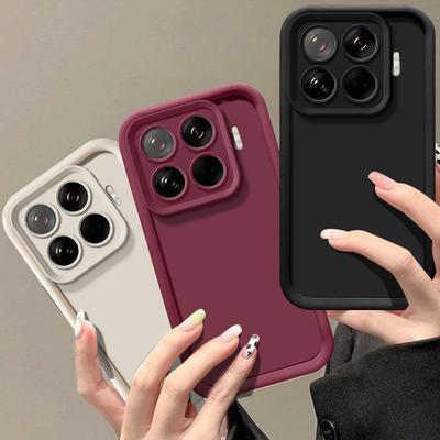 Pro Xiaomi 15T Pro Pouzdro Xiaomi 15T Pro 5G Pouzdro na telefon Xiaomi 15TPro 5G Ochrana proti pádu Luxusní Cukrová Matná Měkká Kryt