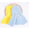 Pet Dog Cat Spring Sweater Dress Blue Xs Pet Two Legged Clothing Perfect for Holidays Photos and Daily Wear Puppy Wool Dress