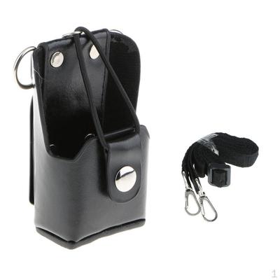 Walkie Talkie Radio Holder Holster Case Pouch Bag For GP328Plus GP344 GP388